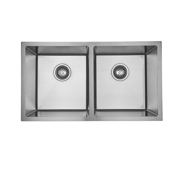 Ud3218 Sm Memo Silver Undermount Kitchen Double Sink Classy Store